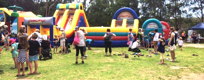 Large Inflatables, Slides and Obstacle Courses